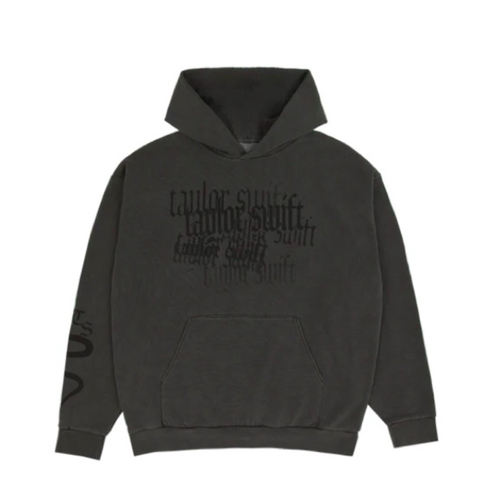 Taylor Swift Reputation Gray Hoodie Sweatshirt